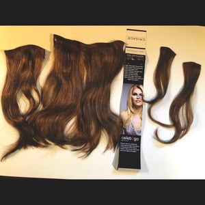 Crisace 💯 % Human Remy Clip On Hair Extensions